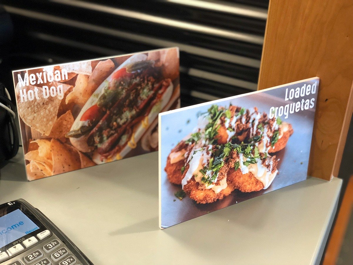 Catrina's Taqueria - Small menu item prints.