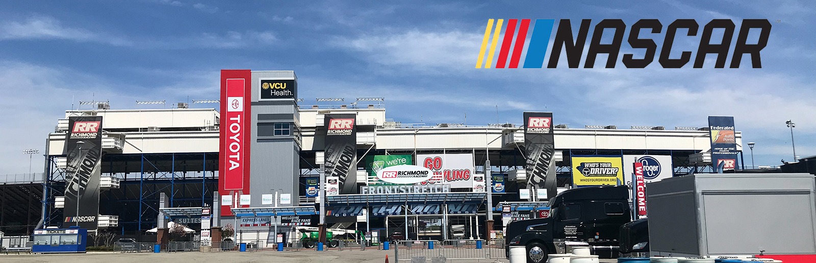 Richmond Raceway NASCAR Graphics Install Front