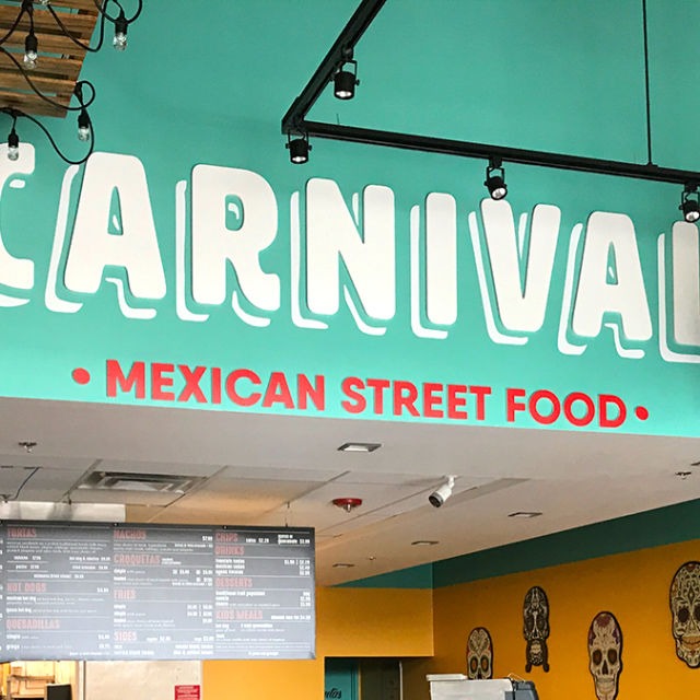 Carnival Mexican Street Food Graphic Restauant Header