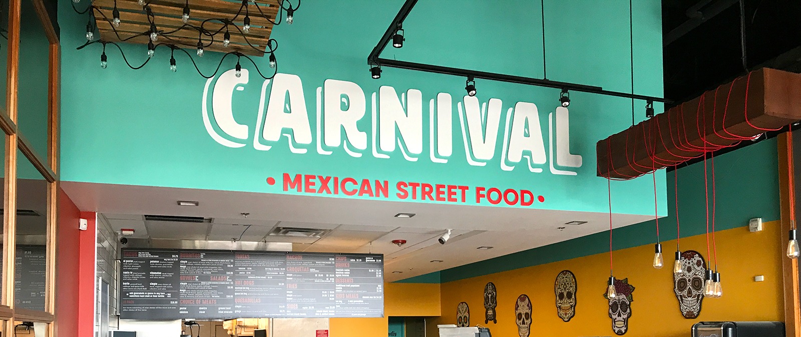 Carnival Mexican Street Food Graphic Restauant Header