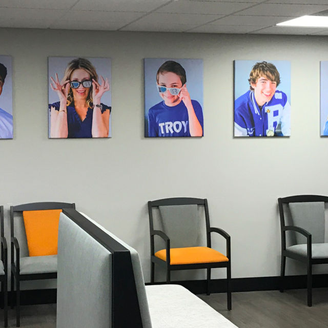 Dentist Office Lobby Portraits and Artwork
