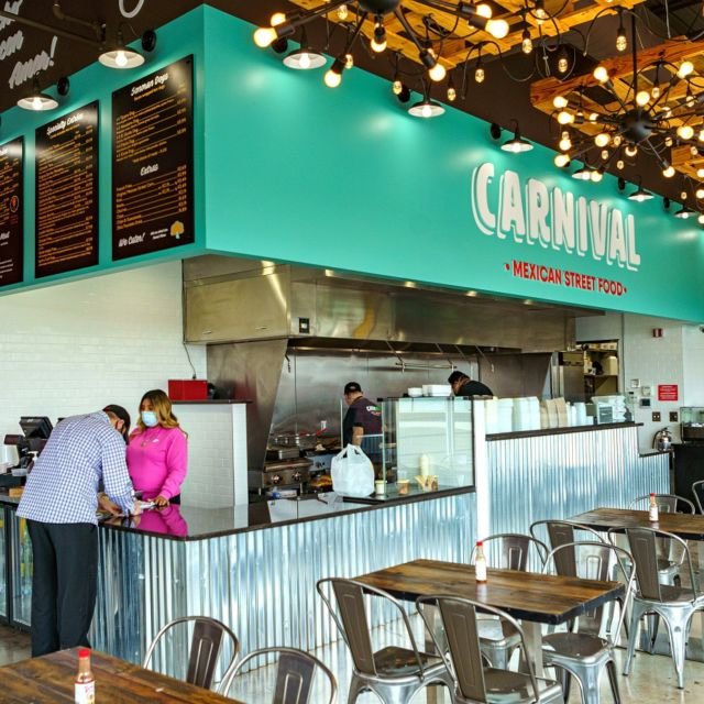 Carnival Mexican Street Food Restaurant Redesign
