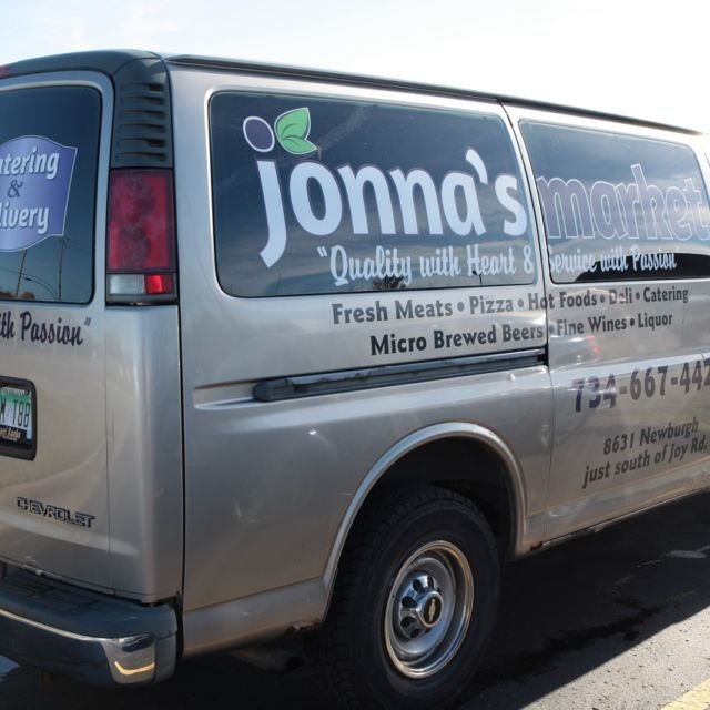 Jonna's Market Vehicle Wrap