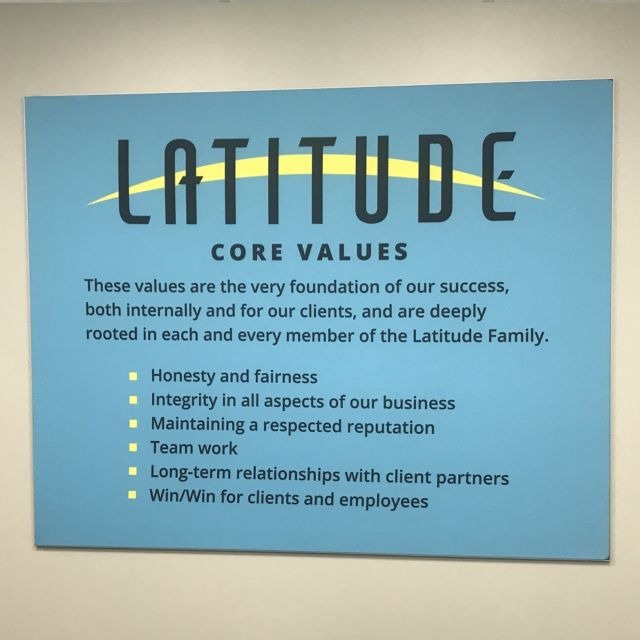 Latitude Core Values