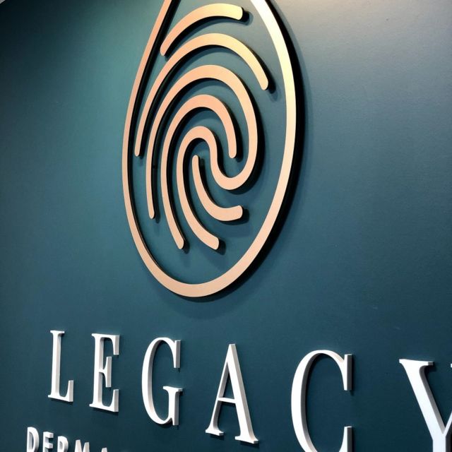 Legacy Dermatology Health Graphic Design