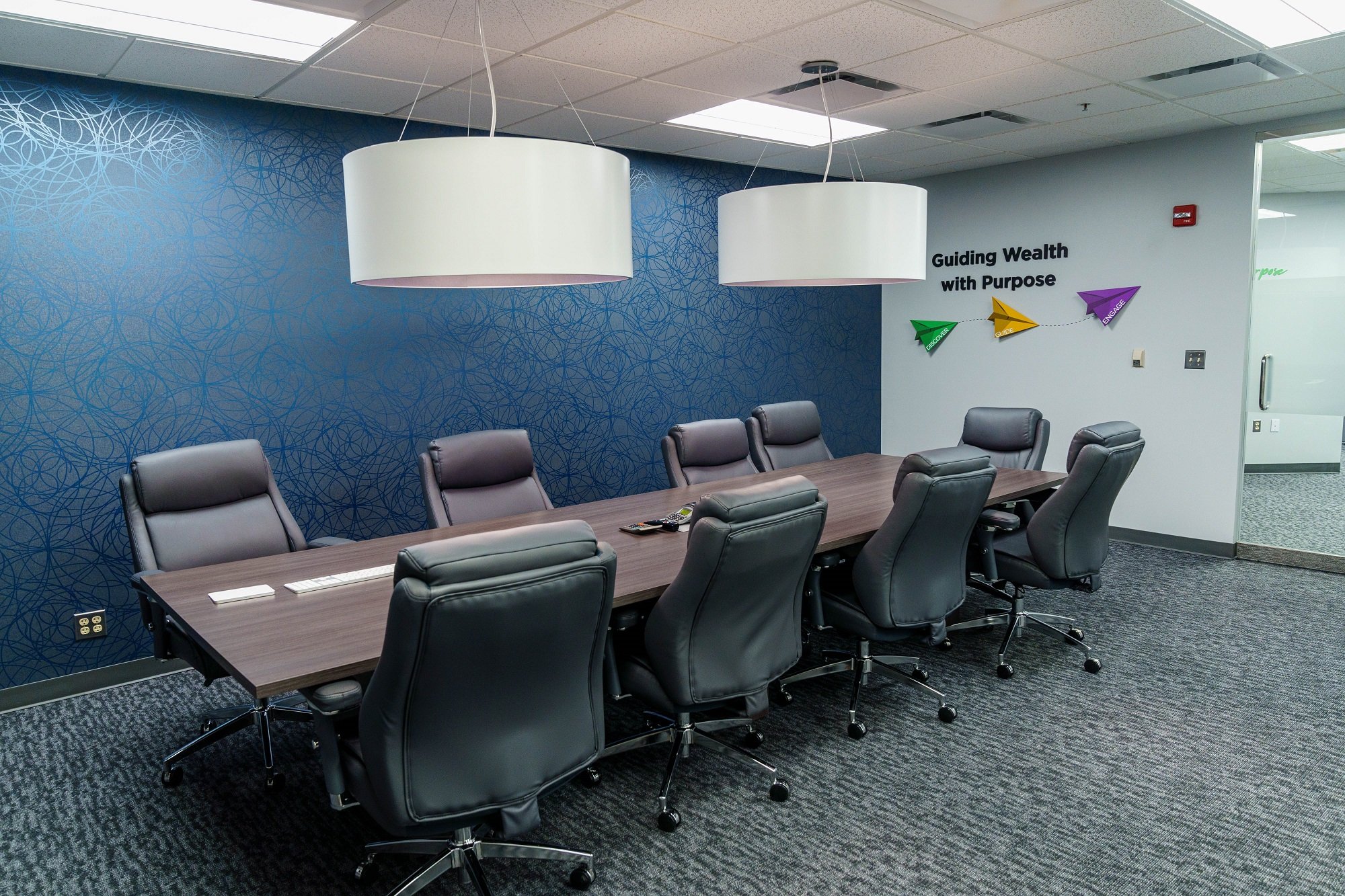 Kennedy Financial Conference Room Interior Design