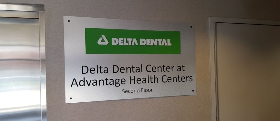 Delta Dental Wayfinding Sign