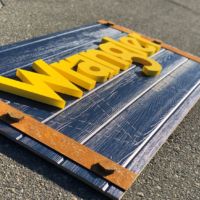 Wrangler 3-Dimensional Sign