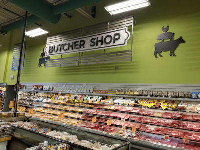 Grocery Department Dimensional Signage - Butcher Shop