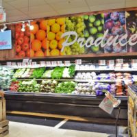 Grocery Store Decor & Wayfinding Signage - Produce