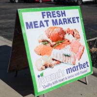 Grocery Outdoor Signage - Jonna's Market