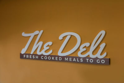 Dimensional Graphic Sign - The Deli