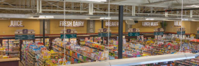 Full Grocery Store Aisle Signage