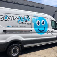 Vehicle Wrap - Soapy Pete's Laundry Van