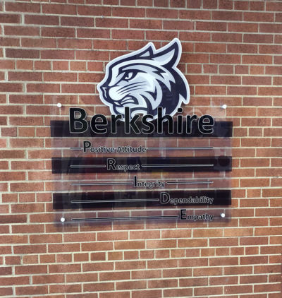 School Pride Custom Acrylic - Berkshire