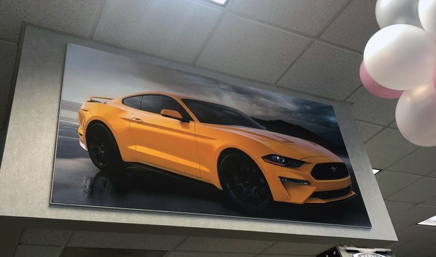 Auto Dealership Interchangeable Wall Graphic