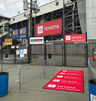 Richmond Raceway Side Gate