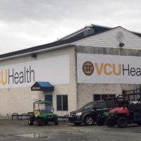 Richmond Raceway VCU Health Banners