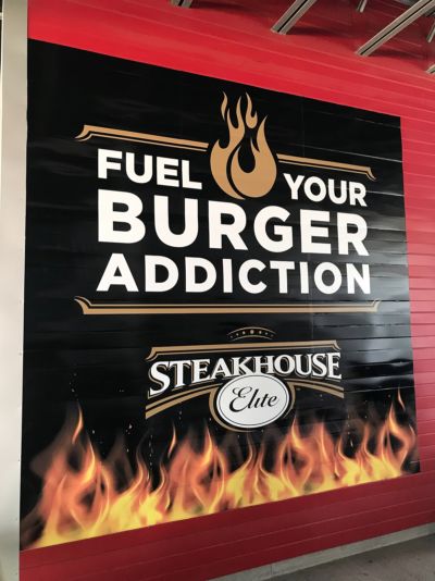 Steakhouse Elite Richmond Raceway Wall Graphic