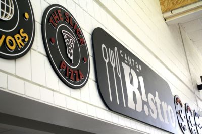 Plymouth Canton Bistro Dimensional Signage