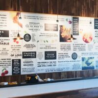 IZ that a Pizza Restaurant Culture Wall