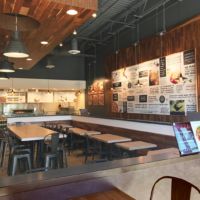 IZ that a Pizza Restaurant Interior Graphic Design