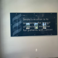 Strata Oncology Mission Statement Graphic