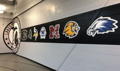 LVC School Wall Graphic