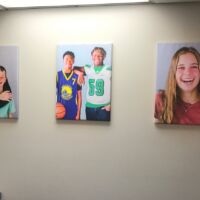 Orthodontist Office Wall Portraits