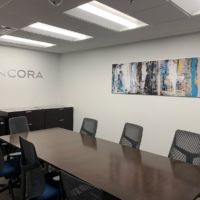 Ancora Dimensional Name and Fabric Frame