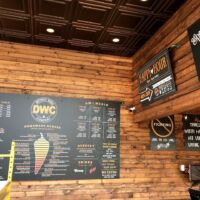 Detroit Wing Company Menu Graphic Design