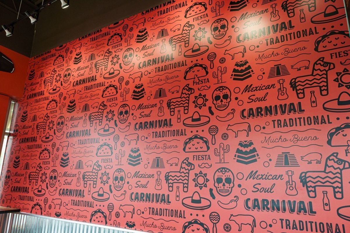 Mexican Restaurant Wall Graphics - Carnival Mexican Street Food