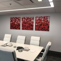 Trion Solutions - 3 Piece Fabric Wall Art